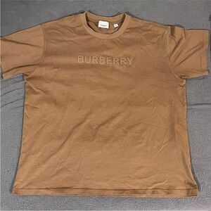 Burberry logo print t shirt